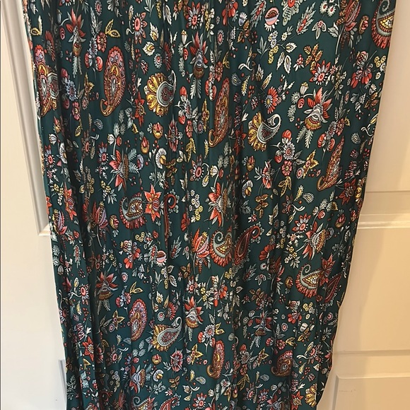 Boden Green Floral Midi Dress - Picture 8 of 11